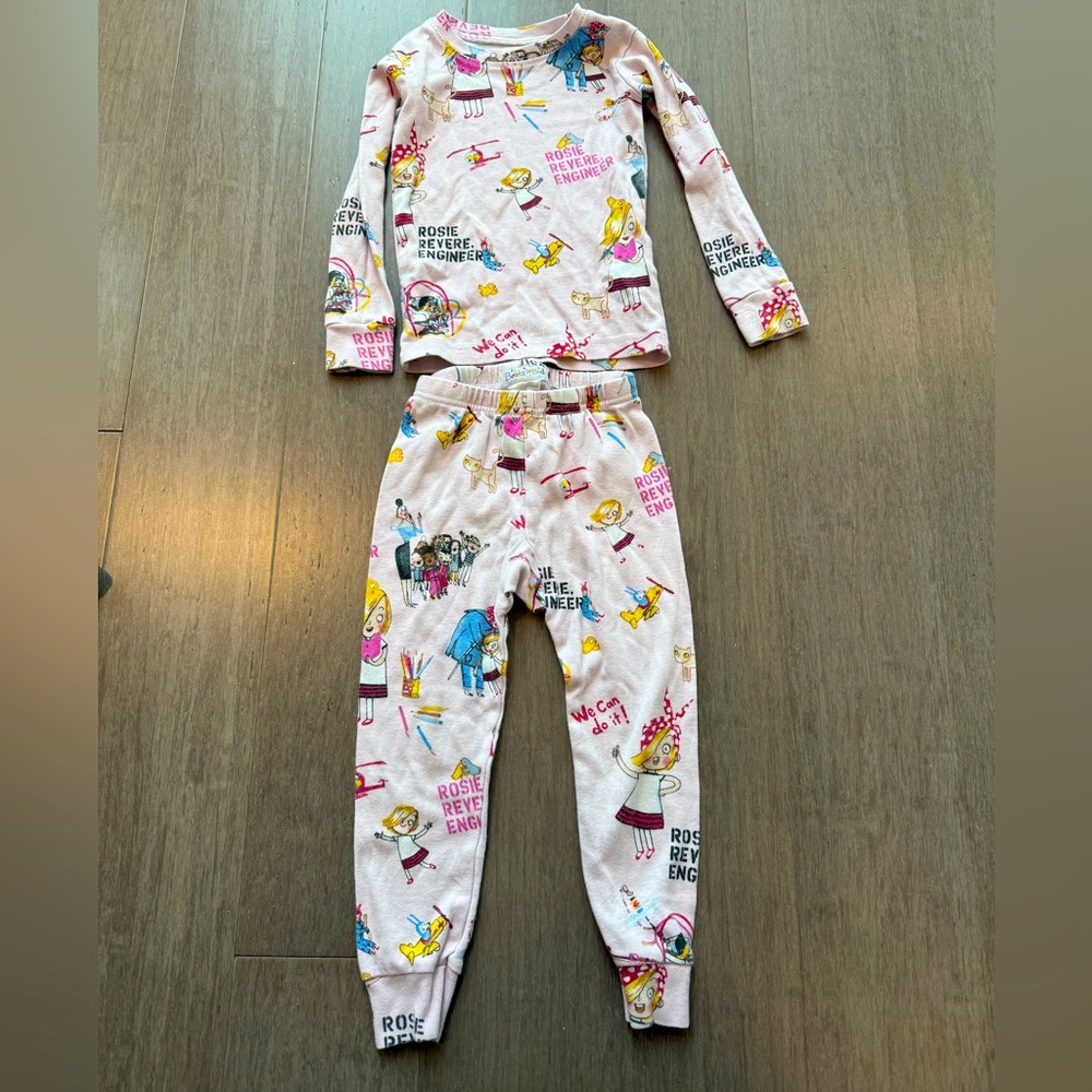 Books to Bed 3T Rosie Revere Engineer Pajamas